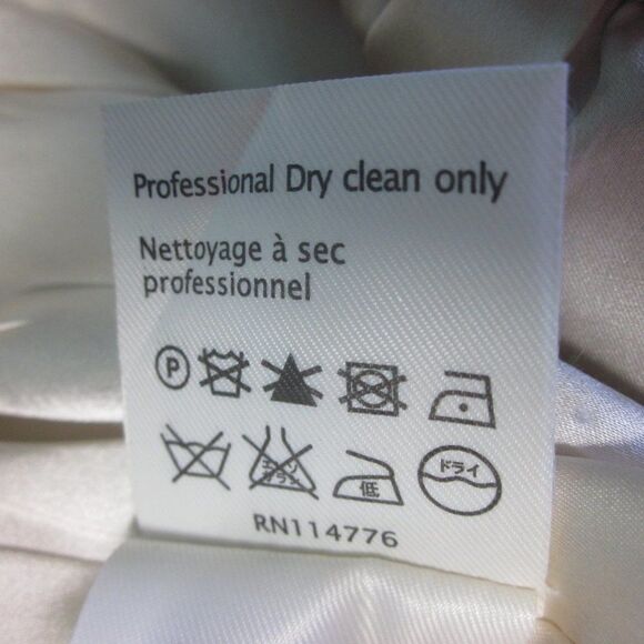 Phillip Lim 3.1 Silk Lined Tan Linen Skirt Size 0  with 28" Waist Rear Zipper - Picture 2 of 10